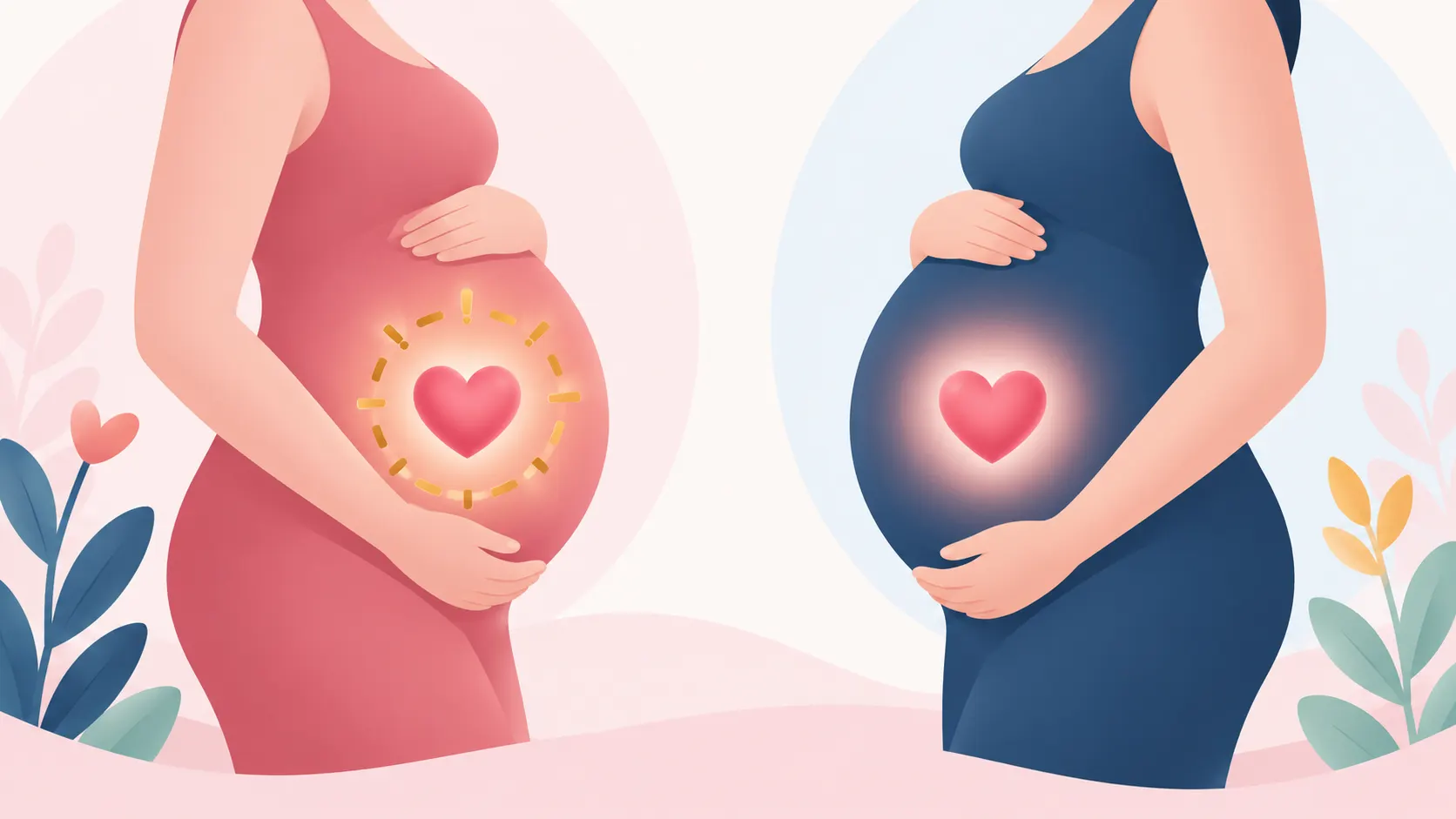 Pregnancy silhouette with heart icon representing the Paxil cardiac malformation warning